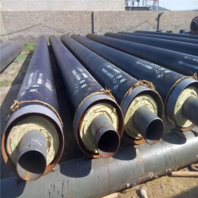 預制直埋鋼套鋼蒸汽保溫管